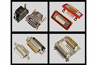 Combo/Sealed D-type connectors (Enlarge)